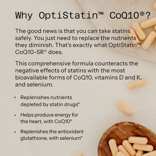 OptiStatin™ CoQ10-SR®