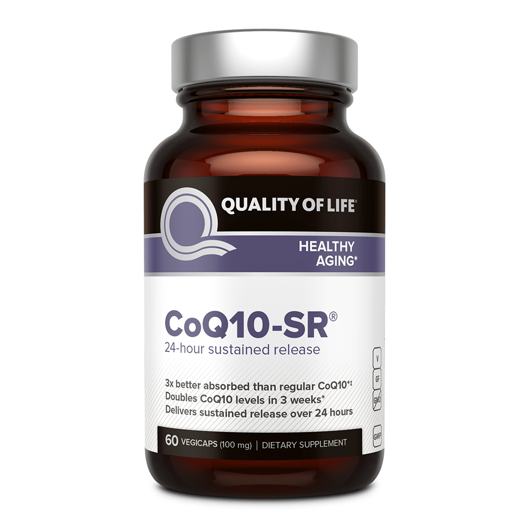CoQ10-SR | Micronized CoQ10 Supplements | Quality of Life
