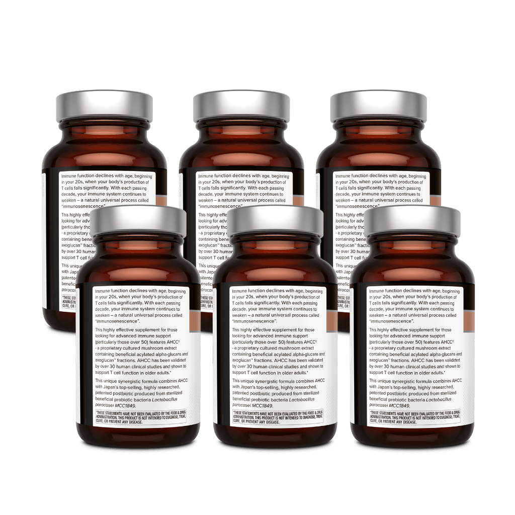 Kinoko® 50+ AHCC® - 6 Pack | Quality of Life