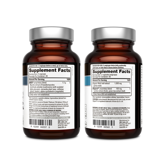 AHCC® Lean - Kinoko® Platinum + Oligolean™ | Quality of Life