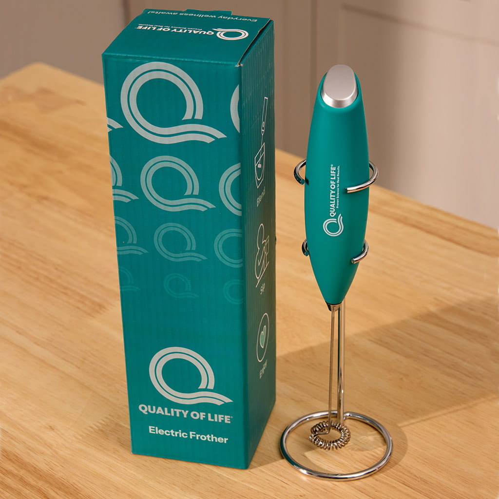 AHCC® - Kinoko® Powder + Free Frother
