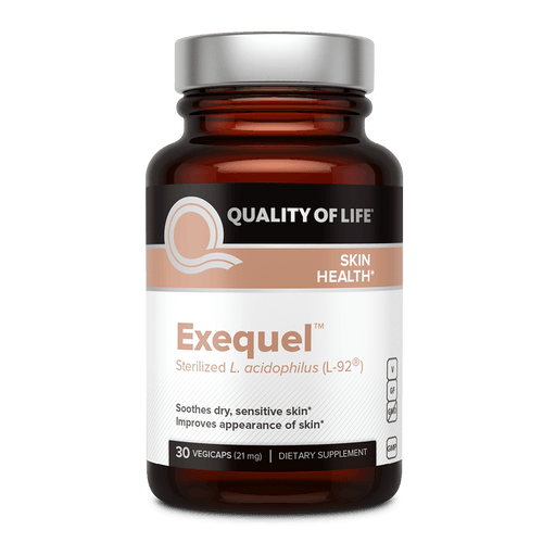 Exequel™ - 30 count bottle front