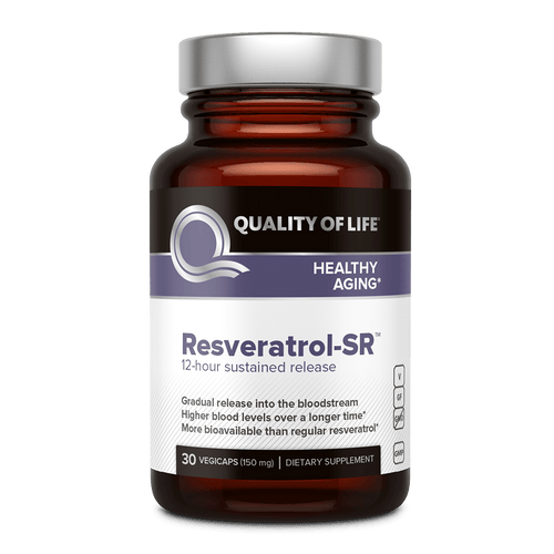 Resveratrol-SR™ - 30 count bottle front